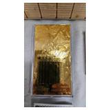 23kt Gold Foil McGwire, Joe Montana, Dan Marino, Cal Ripkin Jr, and Randy Moss Card