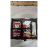 Donald Trump Bobblehead, 23kt foil Earnhardt Card, and Earnhardt Jr Pin Set