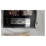 Donald Trump Bobblehead, 23kt foil Earnhardt Card, and Earnhardt Jr Pin Set