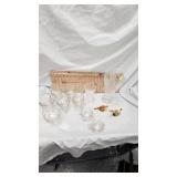 Bird S/P, Punch Cups, and Vases