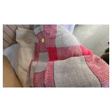 Vintage Kitchen Utensils and two tablecloths