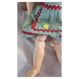 Beautiful Vintage Porcelain Doll with Wood jointed Body