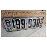 Classic Vintage Minnesota License Plate as Pictured