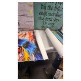 Home Décor Wall Signs as pictured w/prints