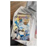 Lot of Comic Books, Dopey Dwarf Hand Puppet and Misc Patches