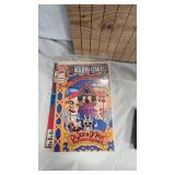 Lot of Comic Books, Dopey Dwarf Hand Puppet and Misc Patches