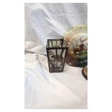 Black Bear Snowglobe, Candle Holder, Candle Pillar Stand, Elk Plate