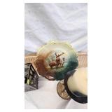 Black Bear Snowglobe, Candle Holder, Candle Pillar Stand, Elk Plate