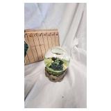 Black Bear Snowglobe, Candle Holder, Candle Pillar Stand, Elk Plate