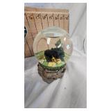 Black Bear Snowglobe, Candle Holder, Candle Pillar Stand, Elk Plate