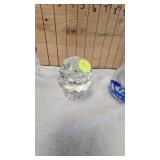 Paperweight Lot(4) with Vintage Bottle