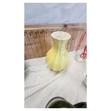 Tea Pots, Stoneware Bowls, Vase and Glass as Pictured