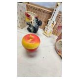 Vintage Animal Planters and Precious Moments Figurines