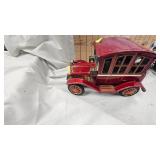 Vintage "Grand-pa" Car Tin Lith, and HD  Buddy L Patrol Toy