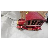 Vintage "Grand-pa" Car Tin Lith, and HD  Buddy L Patrol Toy