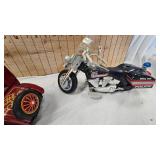 Vintage "Grand-pa" Car Tin Lith, and HD  Buddy L Patrol Toy