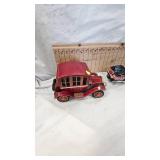 Vintage "Grand-pa" Car Tin Lith, and HD  Buddy L Patrol Toy