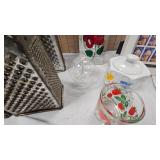 Vintage Grater Lot and Marilyn Monroe Stamp Collection in Frame