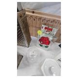 Vintage Grater Lot and Marilyn Monroe Stamp Collection in Frame