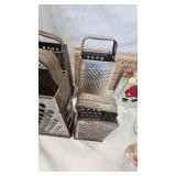 Vintage Grater Lot and Marilyn Monroe Stamp Collection in Frame
