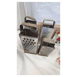 Vintage Grater Lot and Marilyn Monroe Stamp Collection in Frame