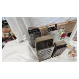 Vintage Grater Lot and Marilyn Monroe Stamp Collection in Frame