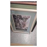 Picture/Mirror Lot, Pencil Buffalo  Pencil Moose and Scenic Pictures