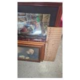 Picture/Mirror Lot, Pencil Buffalo  Pencil Moose and Scenic Pictures