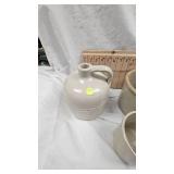 2 Crocks and Small Jug as Pictured, no markings