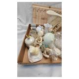 Vintage Figurines, Toothpick Holder, Relish Dishes and others