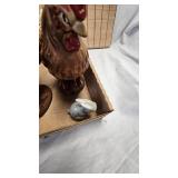 Peter Rabbit S/P Shakers, Rooster, Chicken, Bunny Figurines