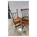 Wood Doll, High Chair, Scotty Dog Theme items, etc