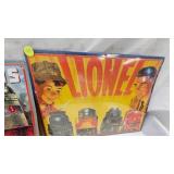 2 Lionel Train Metal Signs
