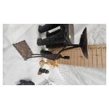 Bear Table/Stand, Small Black Bear Figurines, Mannaquin Scupture and Stand