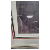 Fernandez. 12 Days of Christmas Prints along with Additional Duplicate print in Frame