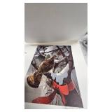 Fernandez. 12 Days of Christmas Prints along with Additional Duplicate print in Frame