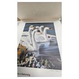 Fernandez. 12 Days of Christmas Prints along with Additional Duplicate print in Frame