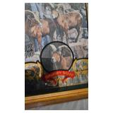 Coors "Nature Series" Bar Mirror #2 Big Horn Sheep, 16x21-Susan Shea
