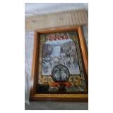 Coors "Nature Series" Bar Mirror #1 Timberwolf