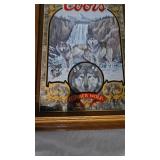 Coors "Nature Series" Bar Mirror #1 Timberwolf