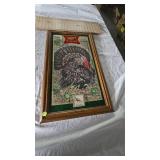 Miller High Life Mirror-Showtime Wild Turkey