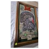 Miller High Life Mirror-Showtime Wild Turkey
