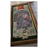 Miller High Life Mirror-Showtime Wild Turkey