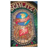 Schlitz Lighted Bar Light as Pictured-1970