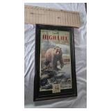 Miller High Life Mirror-Brown Bear-15x26-Scott Zoelick
