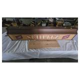 Schlitz Beer Pool Table Light from 60-70