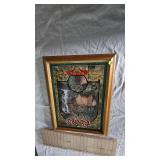 Coors "Nature Series" Bar Mirror #5 Bull Elk-Susan Shea