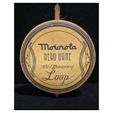 Vintage 1940s Motorola Aero Vane Hi-Efficiency Loop Antenna