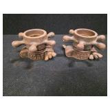 York Barbell "ship wheel" spinlock barbell collars