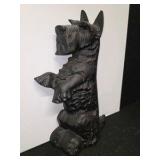 Mid-20th Century Cast Iron Scottie Dog Terrier Doorstop